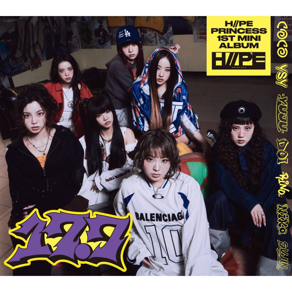 PRE-ORDER] H//PE PRINCESS 1ST MINI ALBUM '17.7' (LIMITED EDITION B)